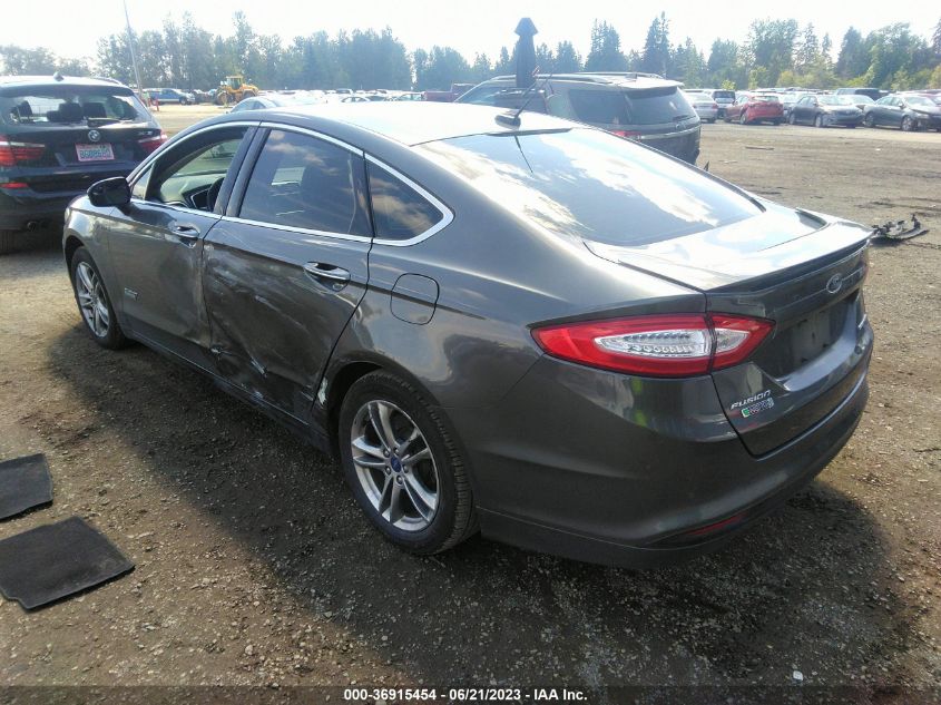 2015 FORD FUSION ENERGI TITANIUM - 3FA6P0SU9FR246064