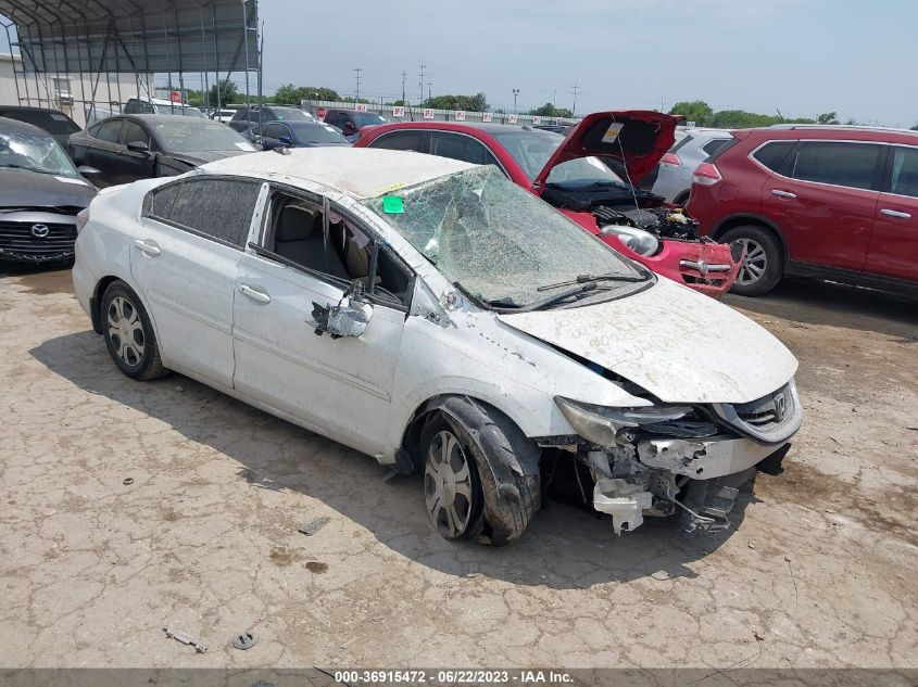 2014 HONDA CIVIC HYBRID - 19XFB4F32EE000805