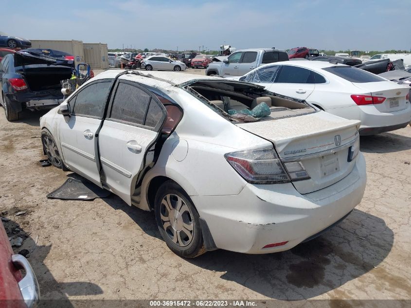 2014 HONDA CIVIC HYBRID - 19XFB4F32EE000805