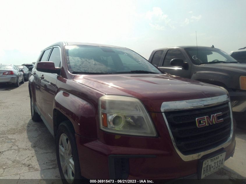 2016 GMC TERRAIN SLE - 2GKALMEKXG6340517