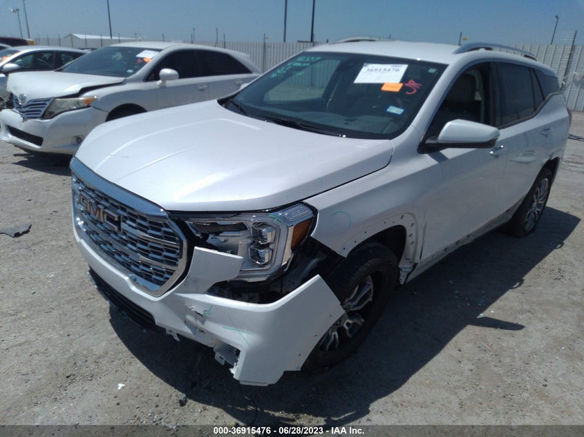VIN 3GKALXEV4NL284305 2022 GMC TERRAIN DENALI