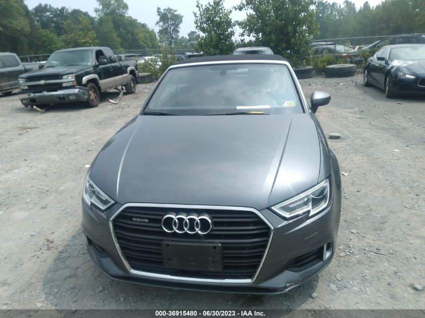 2017 AUDI A3 CABRIOLET PREMIUM WAU78LFF7H1030247