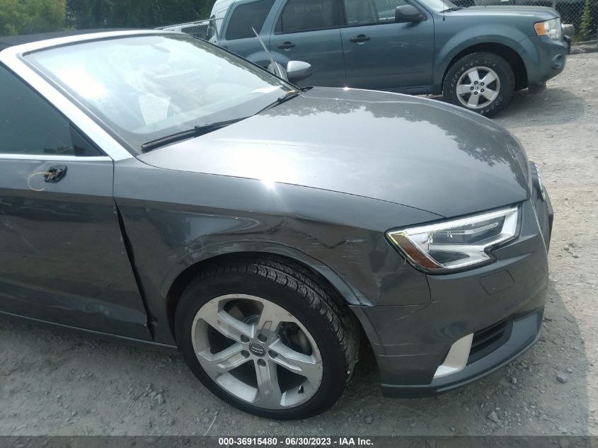 2017 AUDI A3 CABRIOLET PREMIUM WAU78LFF7H1030247