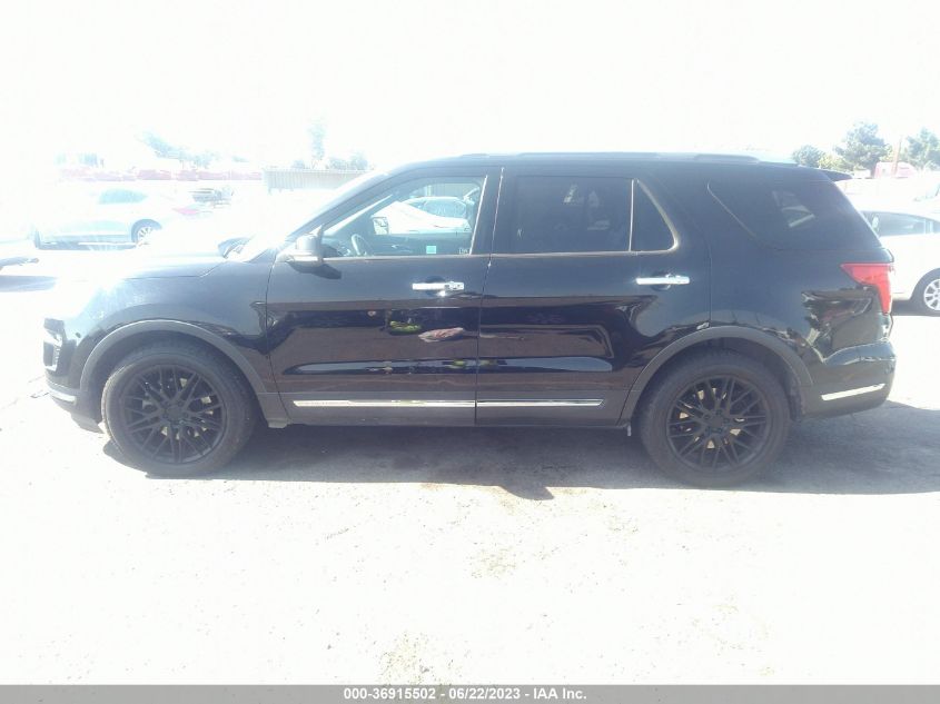 2018 FORD EXPLORER LIMITED - 1FM5K8F86JGA89444