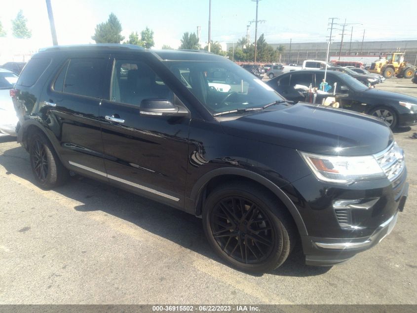 2018 FORD EXPLORER LIMITED - 1FM5K8F86JGA89444