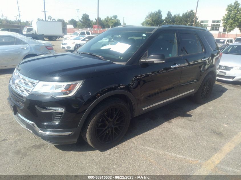2018 FORD EXPLORER LIMITED - 1FM5K8F86JGA89444