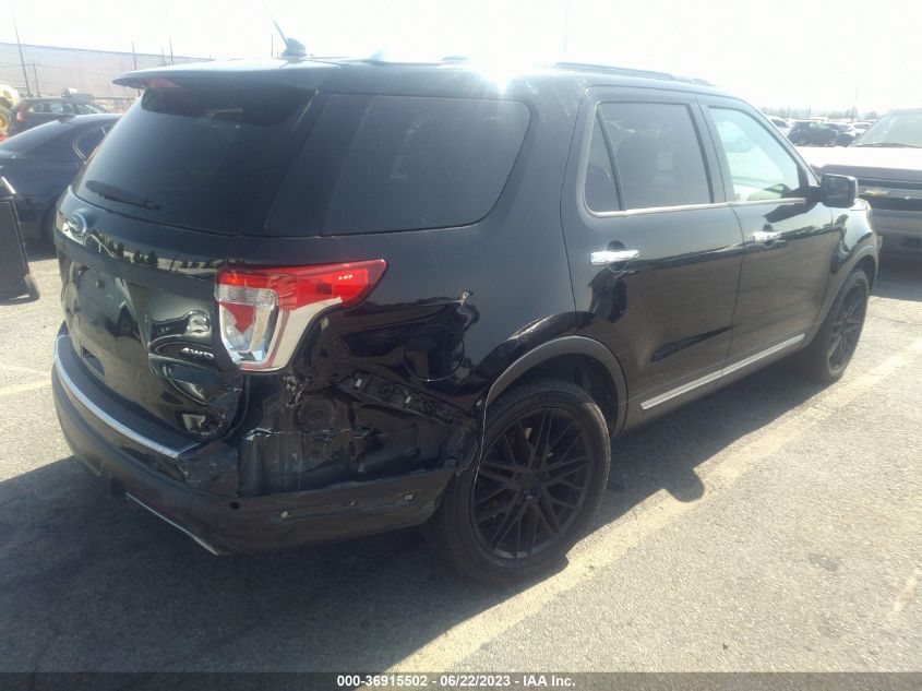 2018 FORD EXPLORER LIMITED - 1FM5K8F86JGA89444