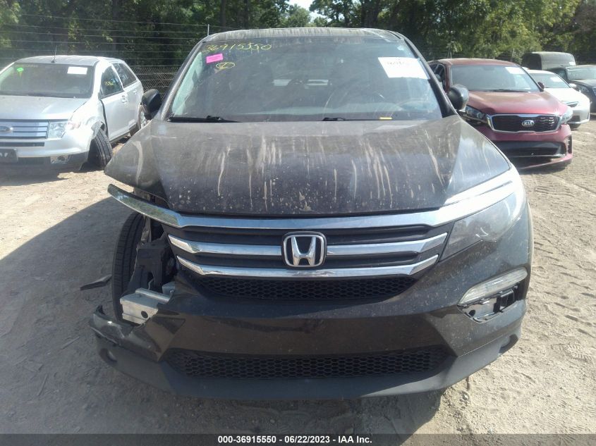 2016 HONDA PILOT EXL - 5FNYF6H8XGB010660