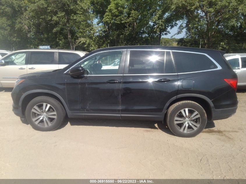 2016 HONDA PILOT EXL - 5FNYF6H8XGB010660