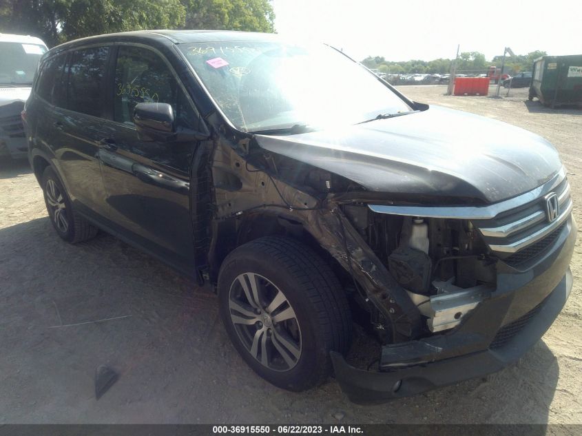 2016 HONDA PILOT EXL - 5FNYF6H8XGB010660