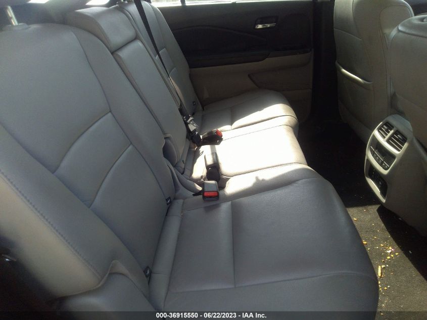 2016 HONDA PILOT EXL - 5FNYF6H8XGB010660