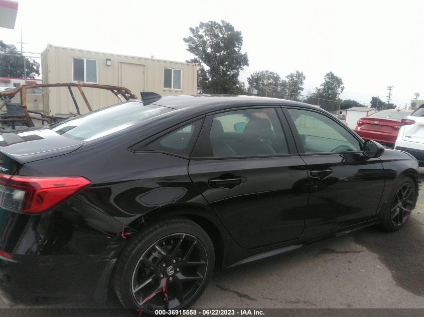 2022 HONDA CIVIC SEDAN SPORT - 2HGFE2F51NH571365