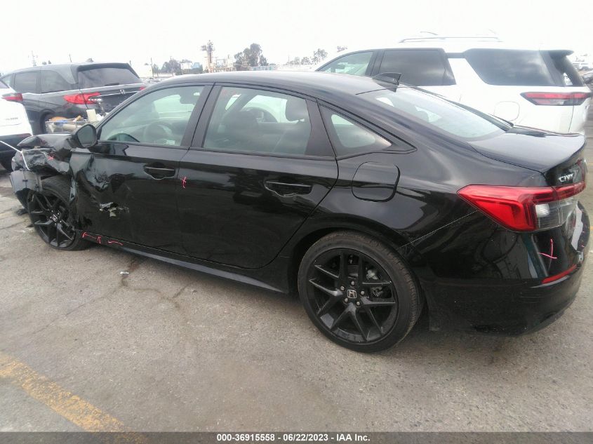2022 HONDA CIVIC SEDAN SPORT - 2HGFE2F51NH571365