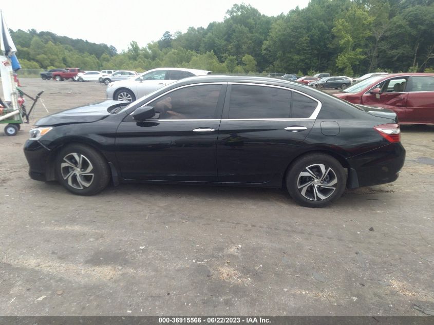 2017 HONDA ACCORD SEDAN LX - 1HGCR2F39HA011179