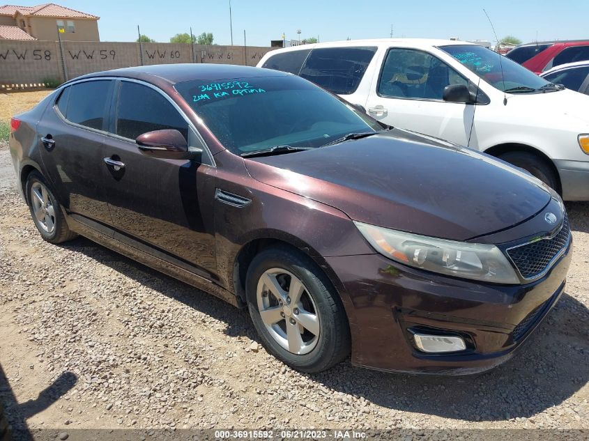 2014 KIA OPTIMA LX - 5XXGM4A78EG340105