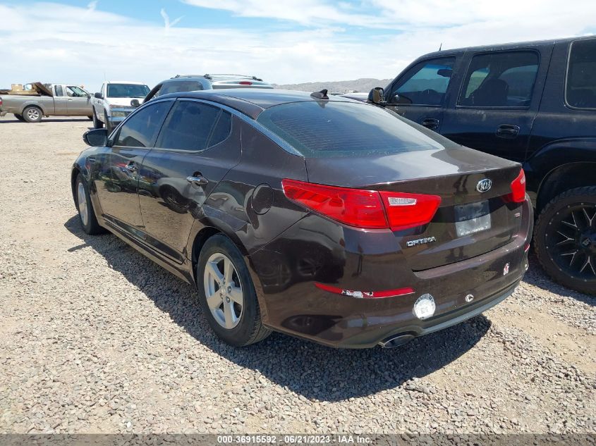 2014 KIA OPTIMA LX - 5XXGM4A78EG340105