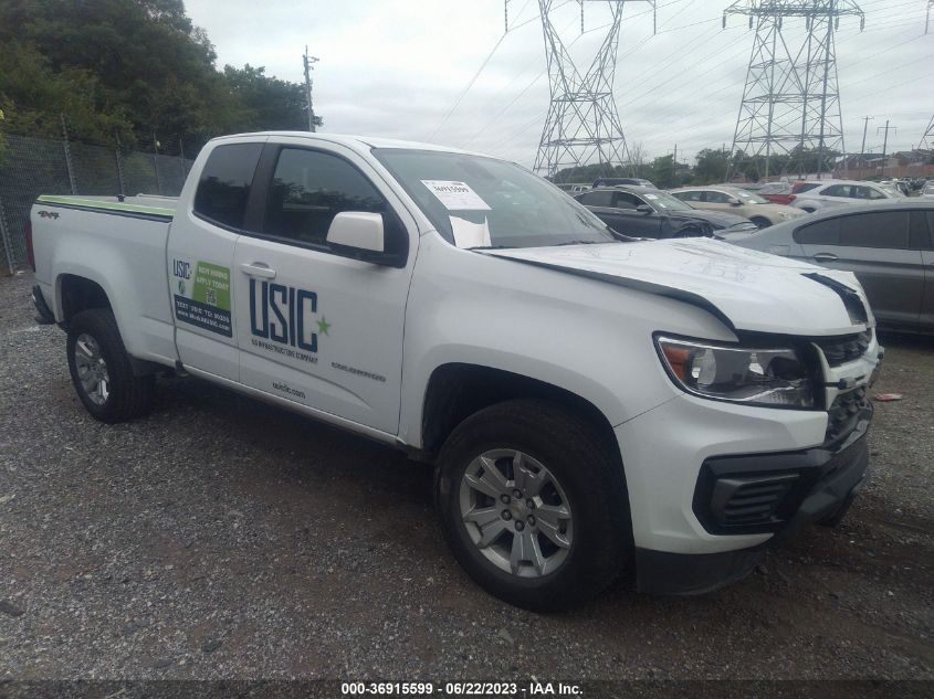 2022 CHEVROLET COLORADO 4WD LT - 1GCHTCEA2N1120901