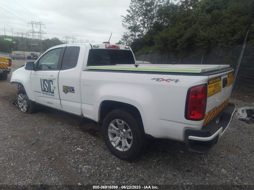 2022 CHEVROLET COLORADO 4WD LT - 1GCHTCEA2N1120901