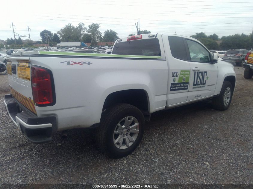 2022 CHEVROLET COLORADO 4WD LT - 1GCHTCEA2N1120901