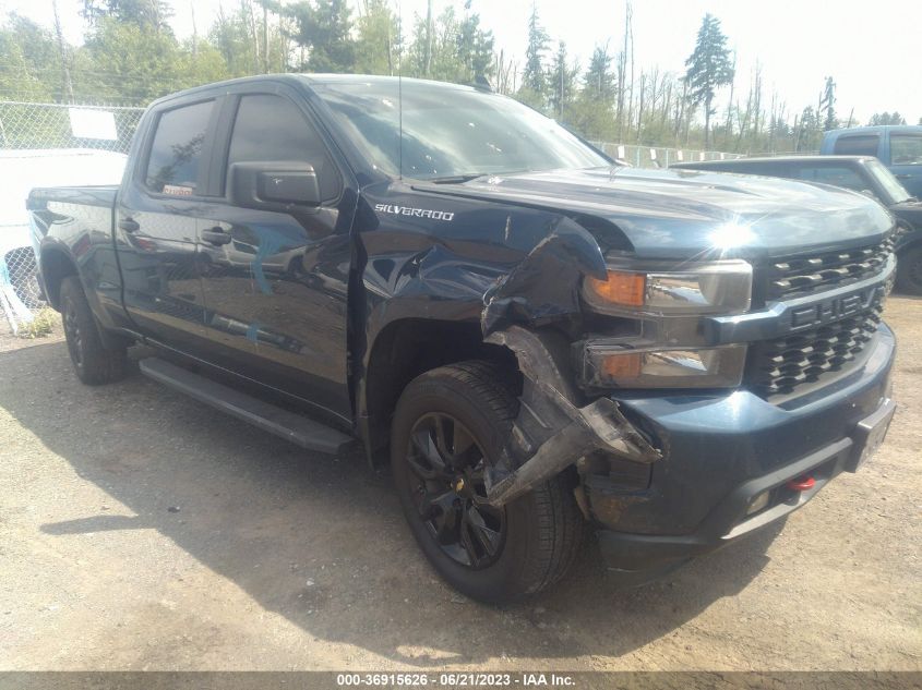 2020 CHEVROLET SILVERADO 1500 CUSTOM - 3GCUYBEF7LG303411