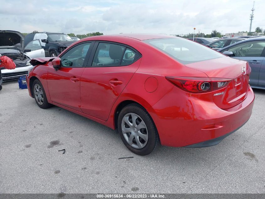 2015 MAZDA MAZDA3 I SPORT - 3MZBM1U70FM158819