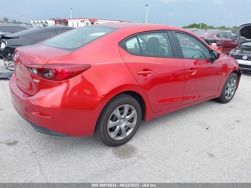 2015 MAZDA MAZDA3 I SPORT - 3MZBM1U70FM158819