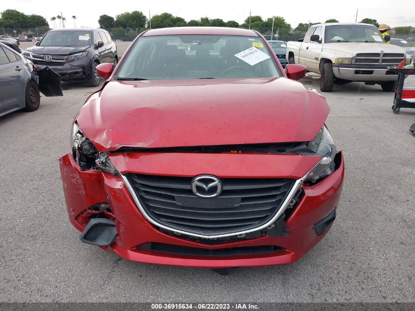 2015 MAZDA MAZDA3 I SPORT - 3MZBM1U70FM158819