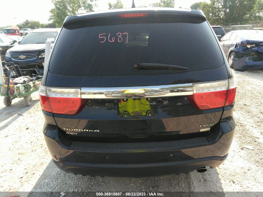 2013 DODGE DURANGO CREW - 1C4RDJDG4DC602283