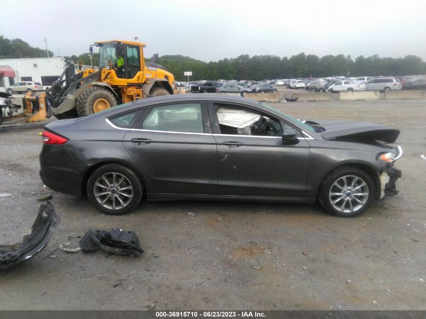 2017 FORD FUSION S HYBRID - 3FA6P0UU8HR400666