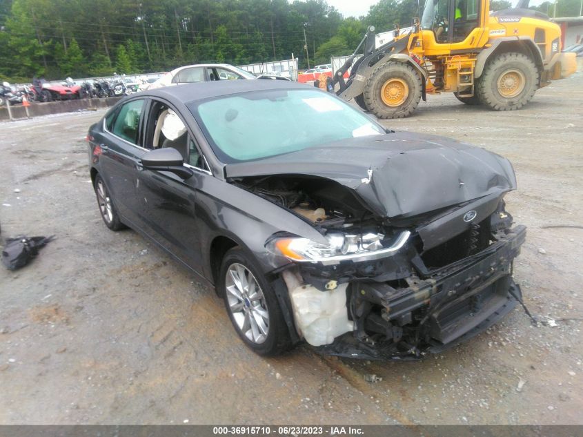 2017 FORD FUSION S HYBRID - 3FA6P0UU8HR400666