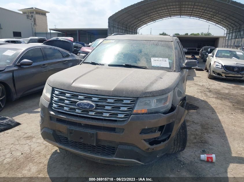 2016 FORD EXPLORER LIMITED - 1FM5K7F88GGC14284