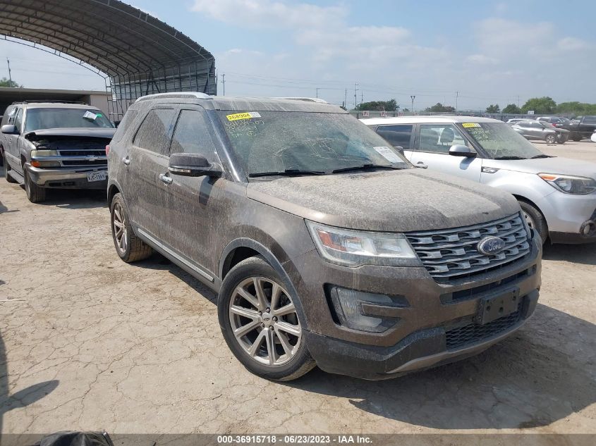2016 FORD EXPLORER LIMITED - 1FM5K7F88GGC14284