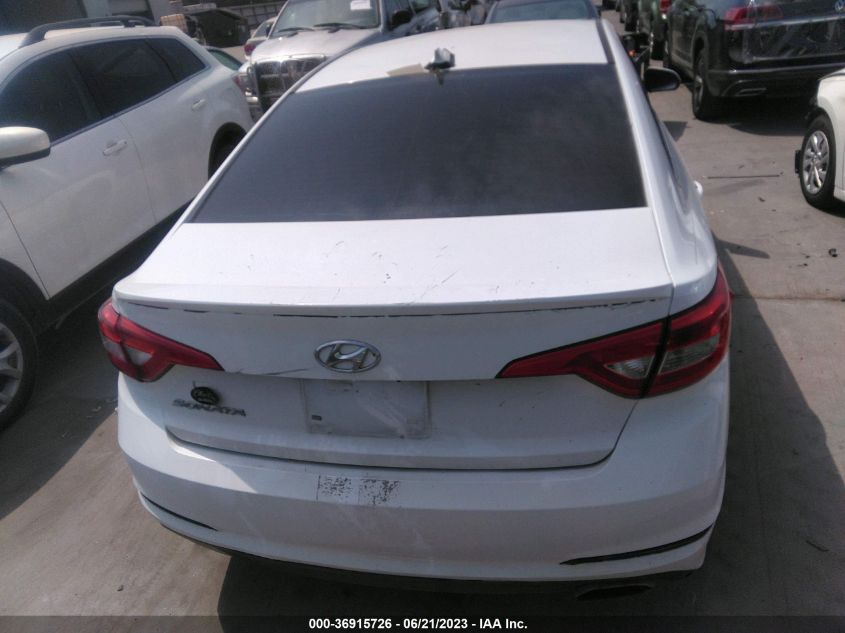 2015 HYUNDAI SONATA 2.4L SE - 5NPE24AF7FH158745