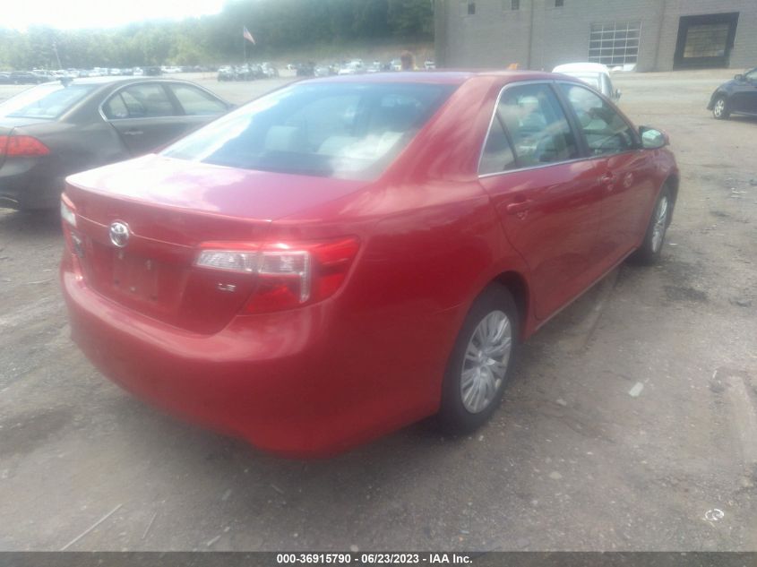 2013 TOYOTA CAMRY L/LE/SE/XLE - 4T1BF1FK7DU708102