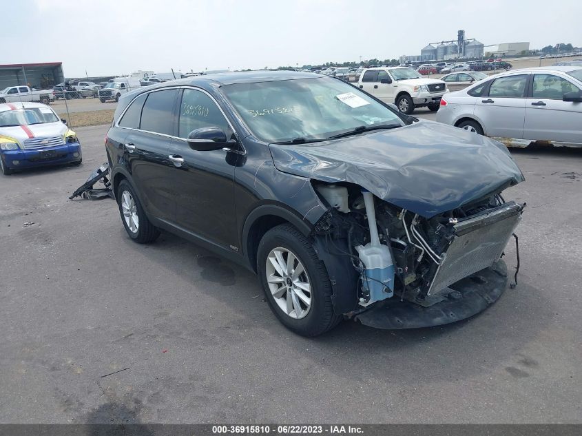 2019 KIA SORENTO LX V6 - 5XYPGDA53KG496193