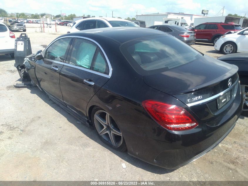 2015 MERCEDES-BENZ C-CLASS C 300 - 55SWF4JB8FU074243