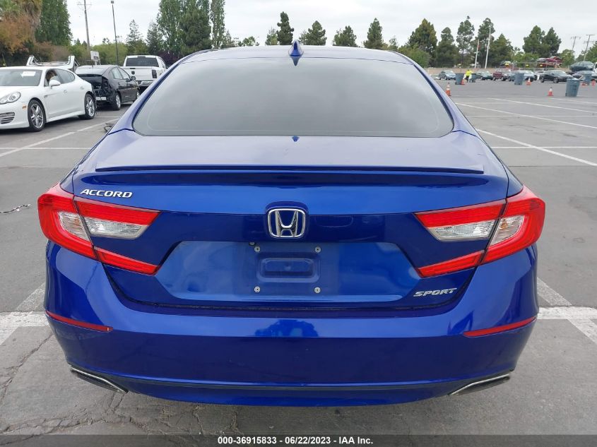 2018 HONDA ACCORD SEDAN SPORT 1.5T - 1HGCV1F39JA104330