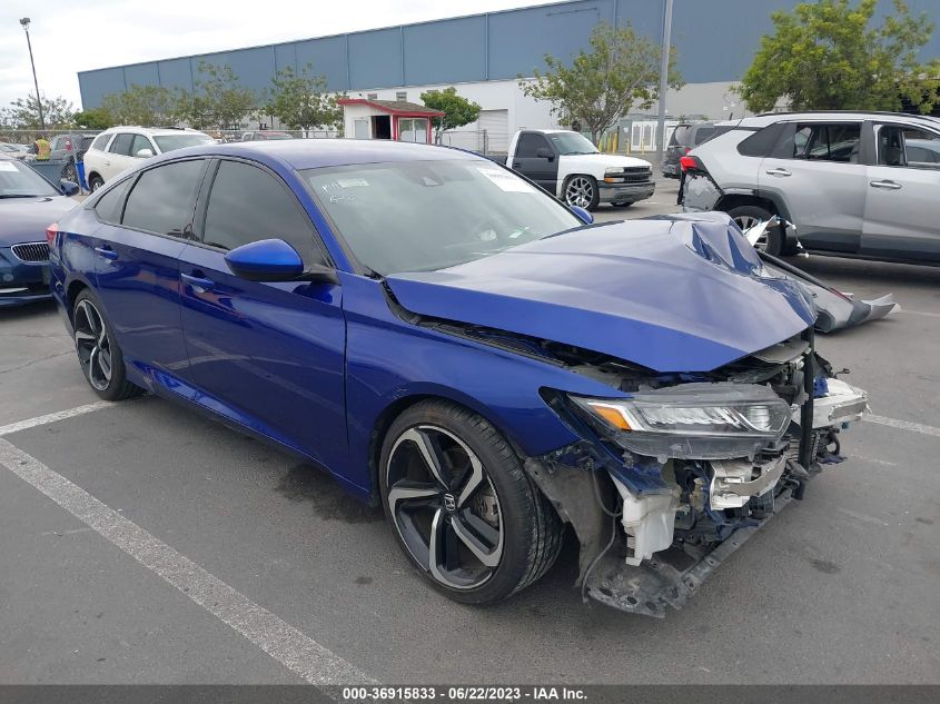 2018 HONDA ACCORD SEDAN SPORT 1.5T - 1HGCV1F39JA104330