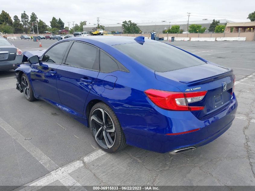 2018 HONDA ACCORD SEDAN SPORT 1.5T - 1HGCV1F39JA104330