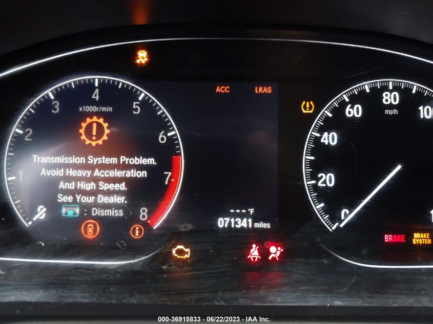 2018 HONDA ACCORD SEDAN SPORT 1.5T - 1HGCV1F39JA104330