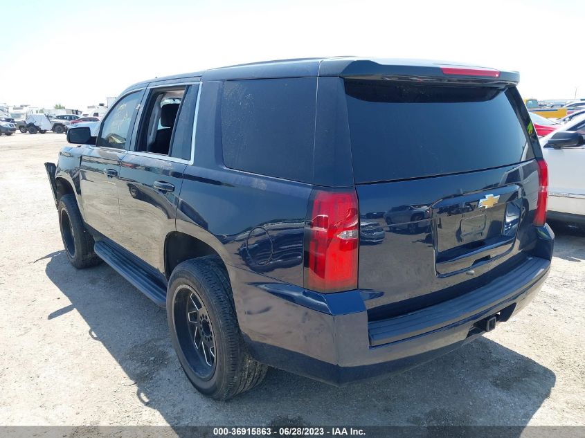2016 CHEVROLET TAHOE POLICE - 1GNLCDKCXGR311256
