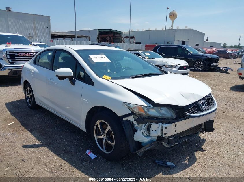 2015 HONDA CIVIC SEDAN SE - 19XFB2F74FE011913