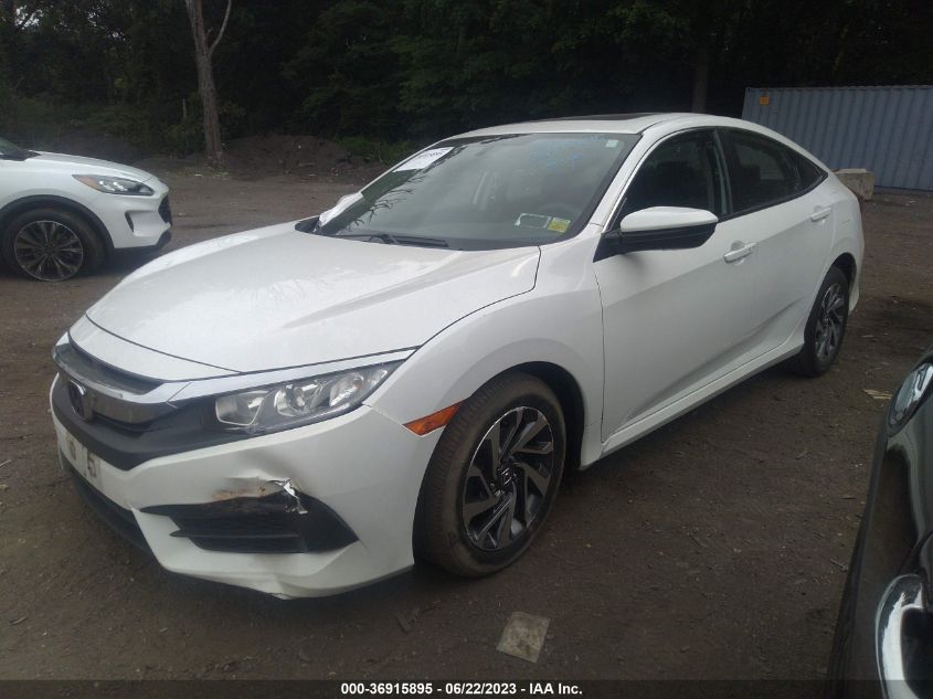 2018 HONDA CIVIC SEDAN EX - 2HGFC2F7XJH517659