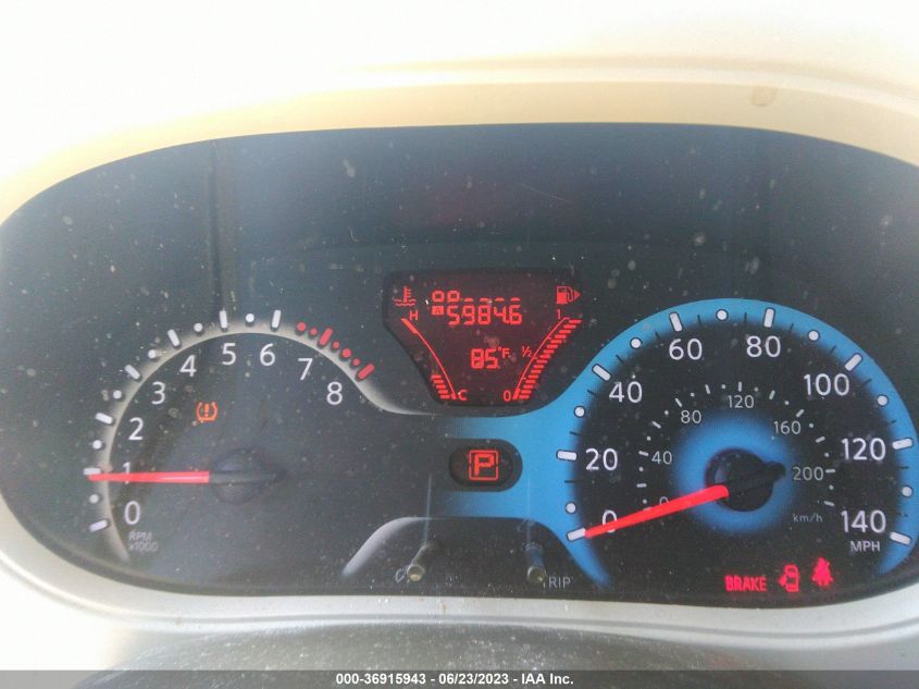 2013 NISSAN CUBE SL - JN8AZ2KR1DT303251