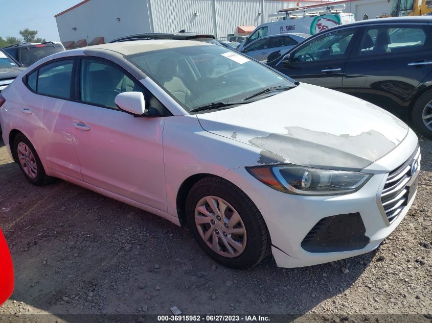 2017 HYUNDAI ELANTRA SE - 5NPD74LF0HH145817