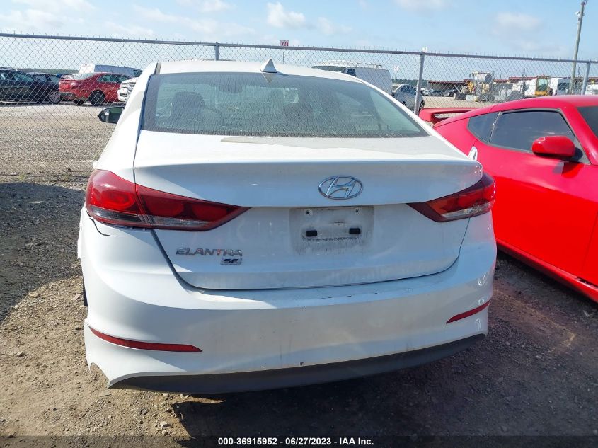 2017 HYUNDAI ELANTRA SE - 5NPD74LF0HH145817