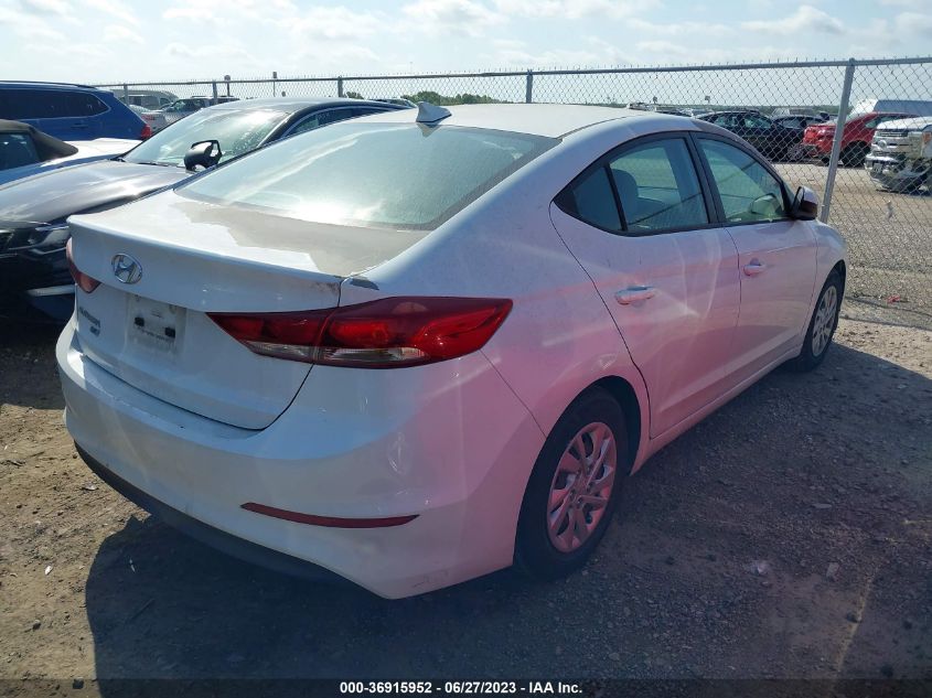 2017 HYUNDAI ELANTRA SE - 5NPD74LF0HH145817