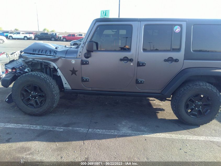 2015 JEEP WRANGLER UNLIMITED WILLYS WHEELER - 1C4BJWDG5FL596925