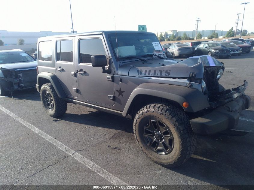 2015 JEEP WRANGLER UNLIMITED WILLYS WHEELER - 1C4BJWDG5FL596925