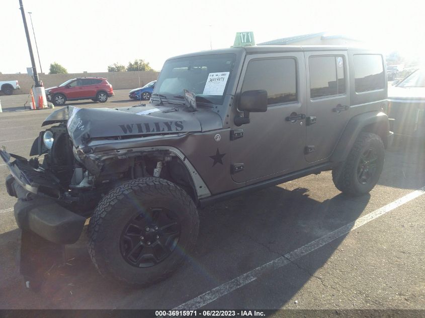 2015 JEEP WRANGLER UNLIMITED WILLYS WHEELER - 1C4BJWDG5FL596925